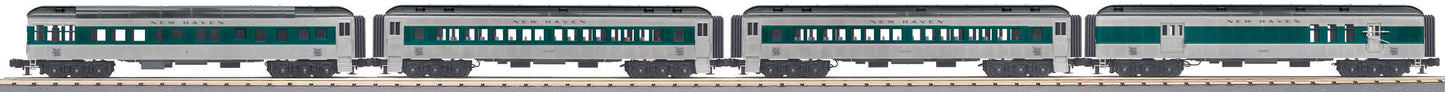 MTH O Gauge RailKing 4-Car 60' Madison Passenger Set